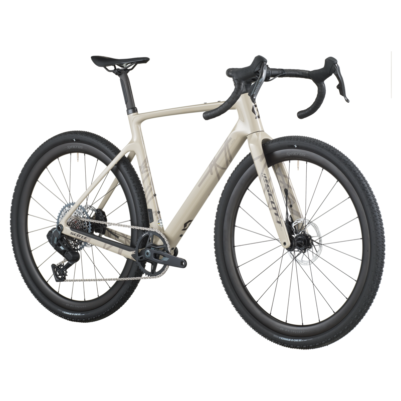 2026 Scott Addict Gravel 20 Bike in Taupe Beige-1