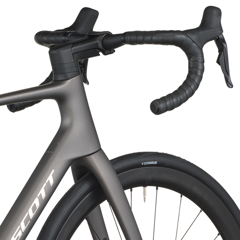 2026 Scott Addict 20 Road Bike - Tungsten Grey-4