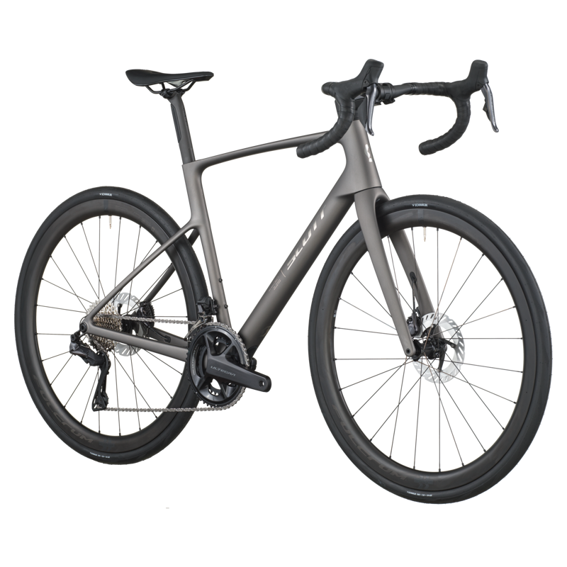 2026 Scott Addict 20 Road Bike - Tungsten Grey-1