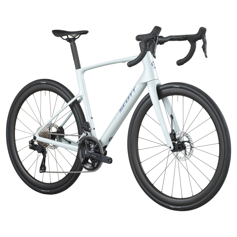 2026 Scott Addict 30 Carbon Road Bike Cumulus White-1