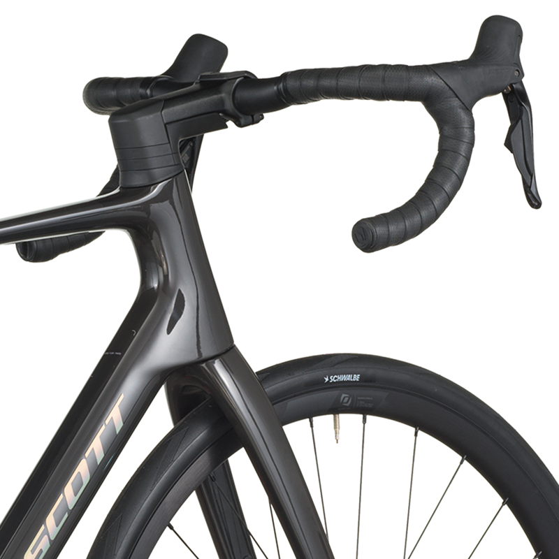 2026 Scott Addict 40 Carbon Road Bike - Carbon Black-4