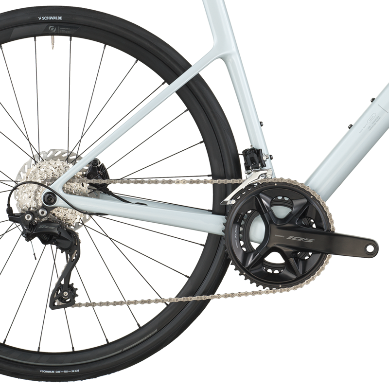 2026 Scott Addict 50 Carbon Road Bike - Cumulus White-3