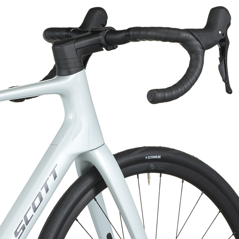 2026 Scott Addict 50 Carbon Road Bike - Cumulus White-5