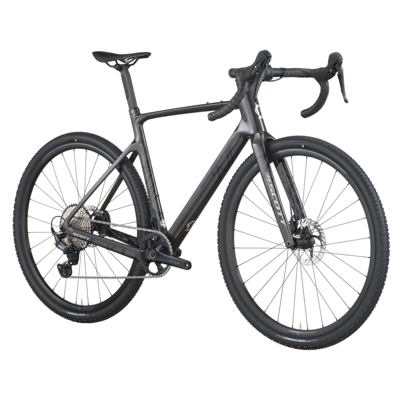 2026 Scott Addict Gravel 30 Bike in Carbon Black-1