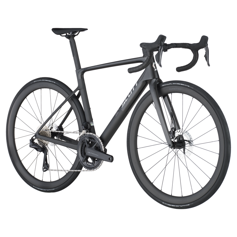 2026 Scott Addict RC 20 Road Bike - Carbon Black-1