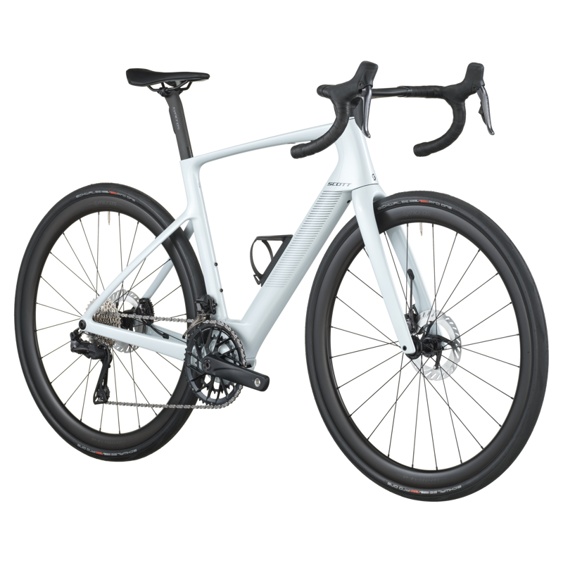 2026 Scott Fastlane 10 Electric Road Bike - Cumulus White-1