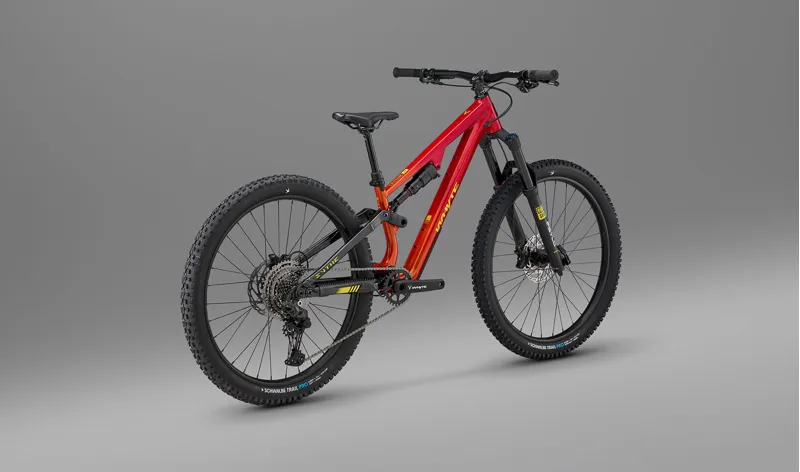 2027 Whyte Sythe Embers Youth Full Suspension Mountain Bike Red-2