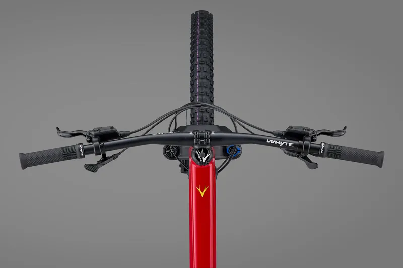 2027 Whyte Sythe Embers Youth Full Suspension Mountain Bike Red-5