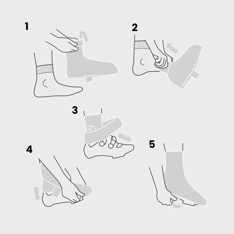 GripGrab Arctic 2 Waterproof Deep Winter Road Shoe Covers-8