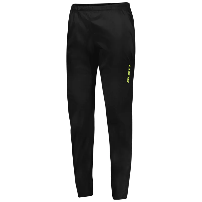 Scott RC Run Waterproof Pants - Black Yellow