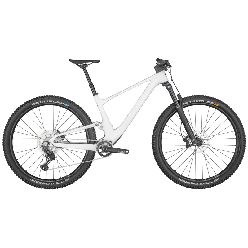 2023 Scott Spark 930 Full Suspension Mountain Bike - White