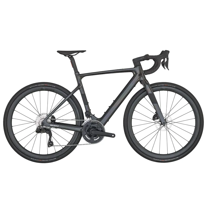 2025 Scott Solace eRIDE 20 Electric Road Bike Black