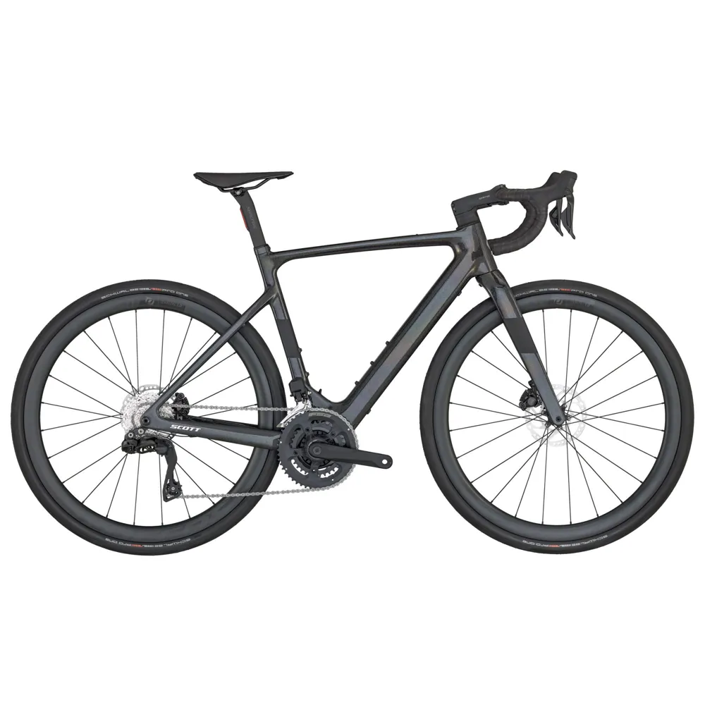 2025 Scott Solace eRIDE 20 Electric Road Bike - Black