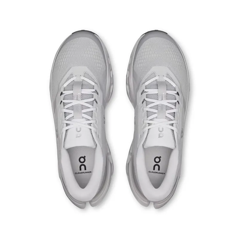 On Cloudrunner 3 Mens Supportive Road Running Shoe - Glacier Alloy-3