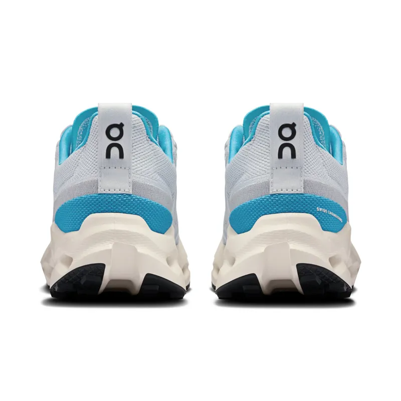 On Cloudsurfer Trail Womens Running Shoes - Arctic Ivory-3