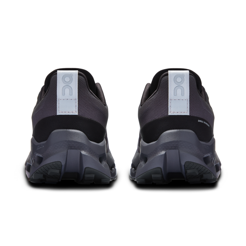 On Cloudsurfer Trail Womens Waterproof Trail Running Shoes - Black Eclipse-2