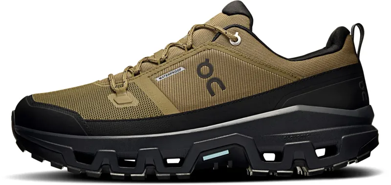 On Cloudrock Low Waterproof Trail Running Shoes - Hunter Black - Size 11-4