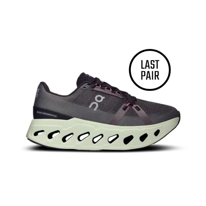 On Cloudeclipse Womens Road Running shoes - Rock Lima - UK4.5