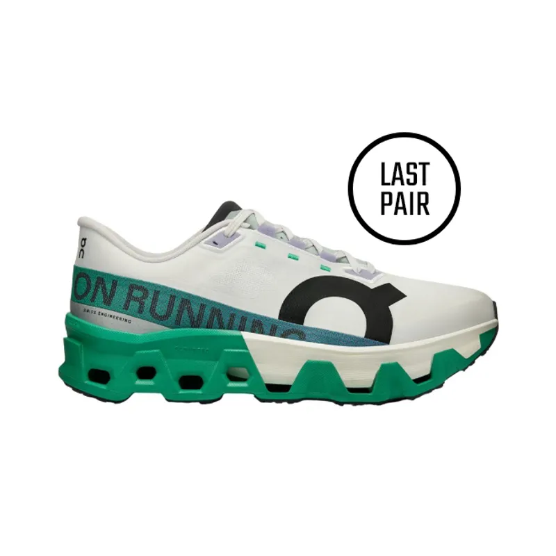 On Running Cloudmonster Hyper Womens Road Running Shoes - White Mint - Size 6.5