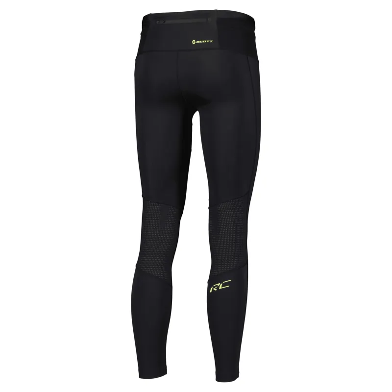 Scott RC Run Full Tights - Black Yellow-1
