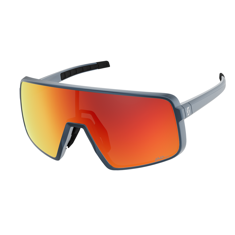 Scott Torica Sunglasses - Metallic Blue AMP Red Chrome S3