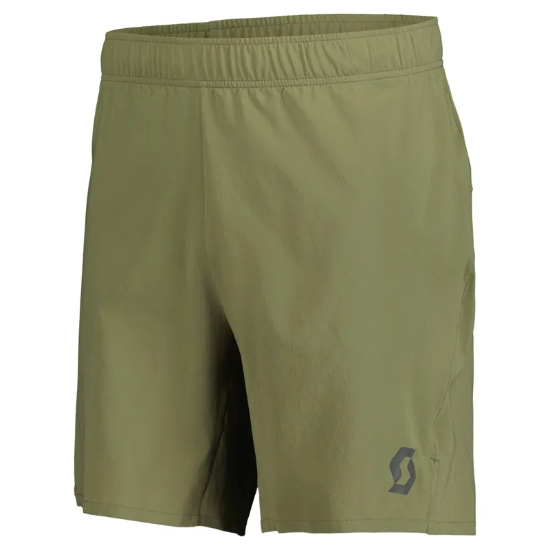 Scott Endurance LT Men's Running Shorts - Hay Green