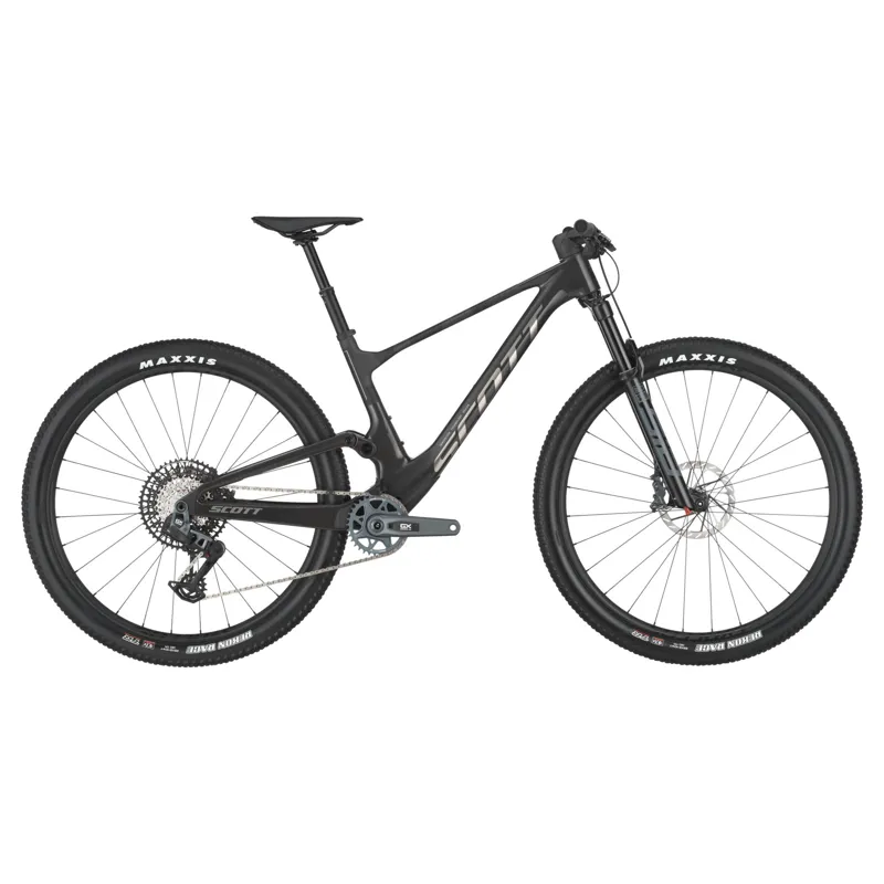 2025 Scott Spark RC Team Issue Full Suspension Mountain Bike - Carbon Black