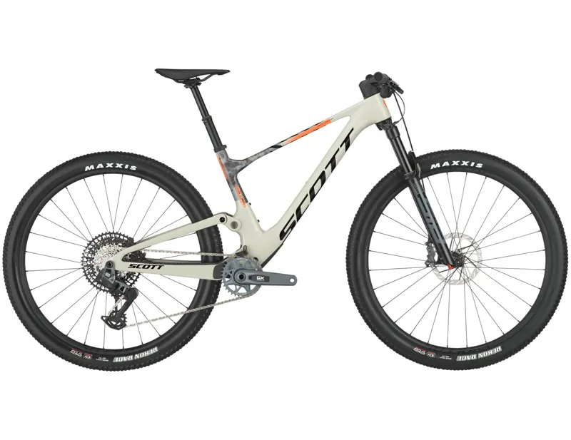 2025 Scott Spark RC Team Issue Full Suspension Mountain Bike - Pastel Grey