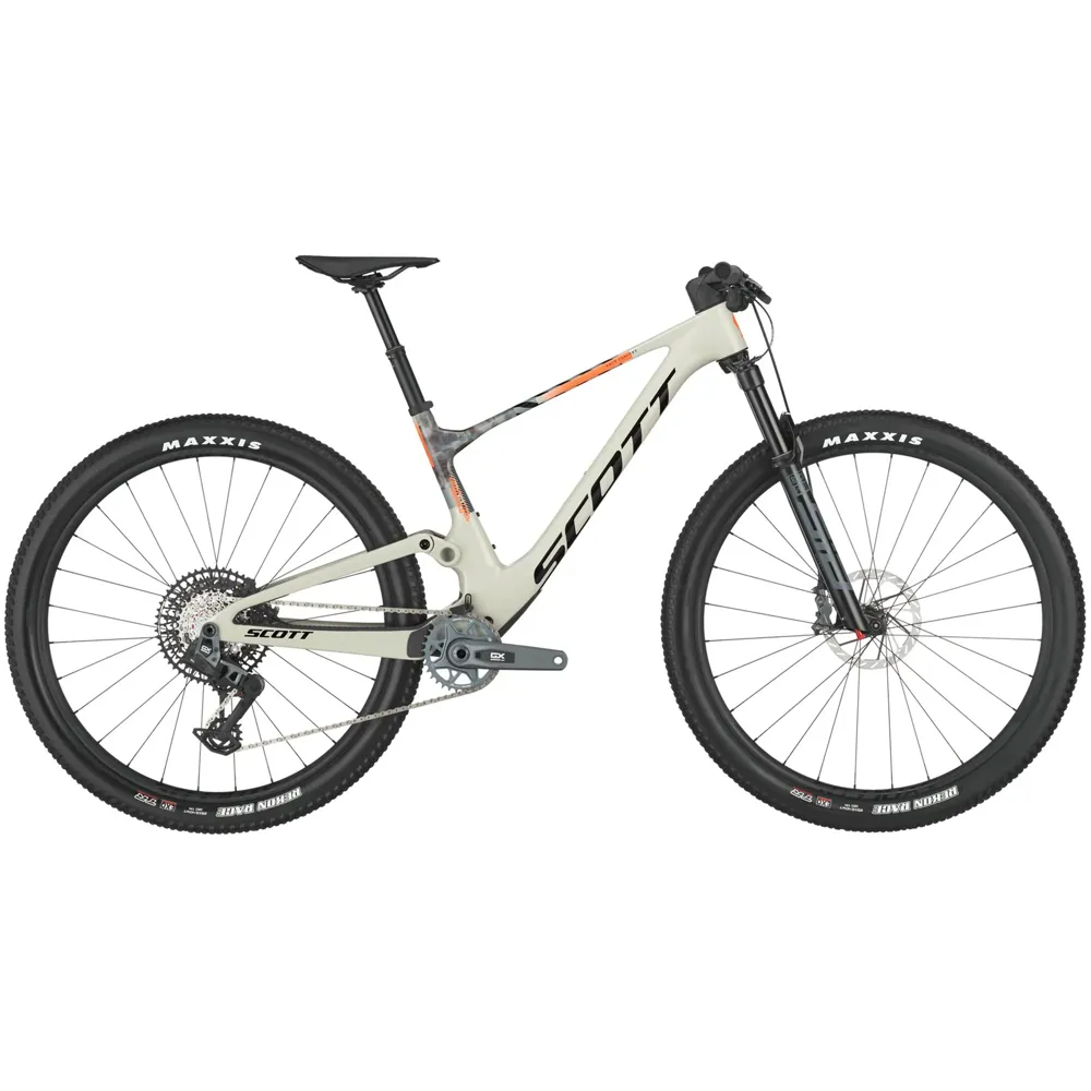 2025 Scott Spark RC Team Issue Full Suspension Mountain Bike - Pastel Grey