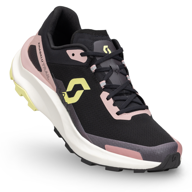 Scott Kinabalu Trail Mens Running Shoes - Black Faded Pink-1