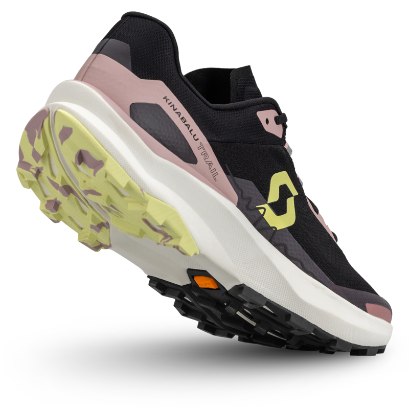 Scott Kinabalu Trail Mens Running Shoes - Black Faded Pink-2
