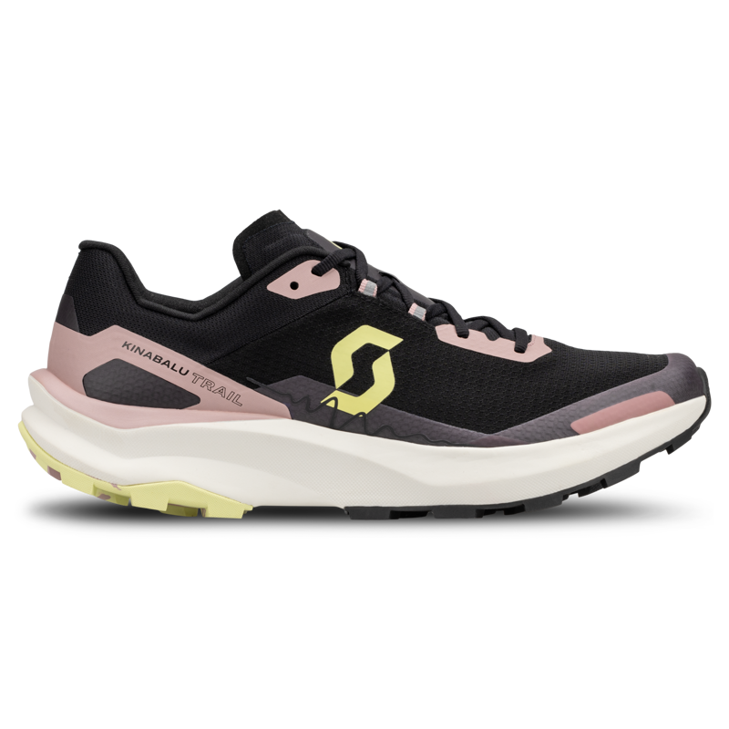 Scott Kinabalu Trail Mens Running Shoes - Black Faded Pink