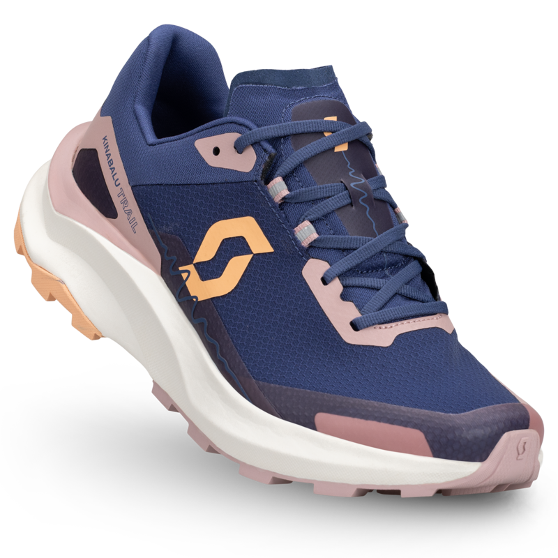 Scott Kinabalu Trail Womens Running Shoes - Indigo Blue Faded Pink-1