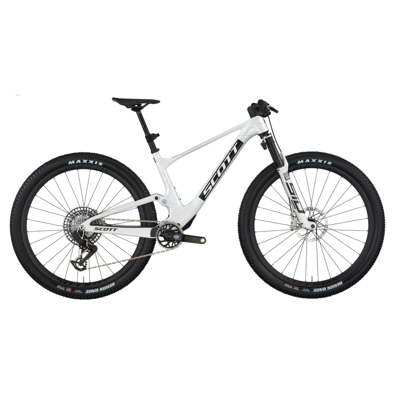 2026 Scott Spark RC World Cup EVO Full Suspension Mountain Bike - White