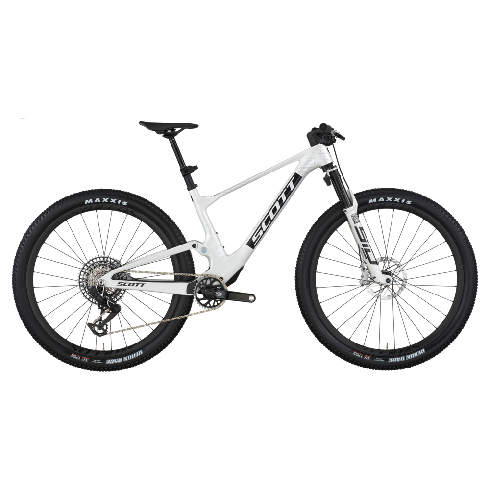 2026 Scott Spark RC World Cup EVO Full Suspension Mountain Bike - White