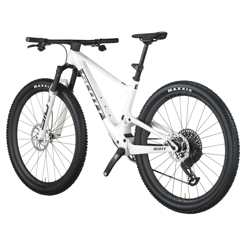 2026 Scott Spark RC World Cup EVO Full Suspension Mountain Bike - White-2