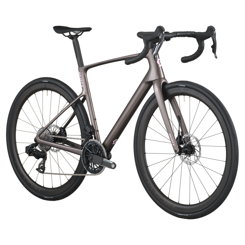 2026 Scott Addict 10 Carbon Road Bike - Plum Grey-1