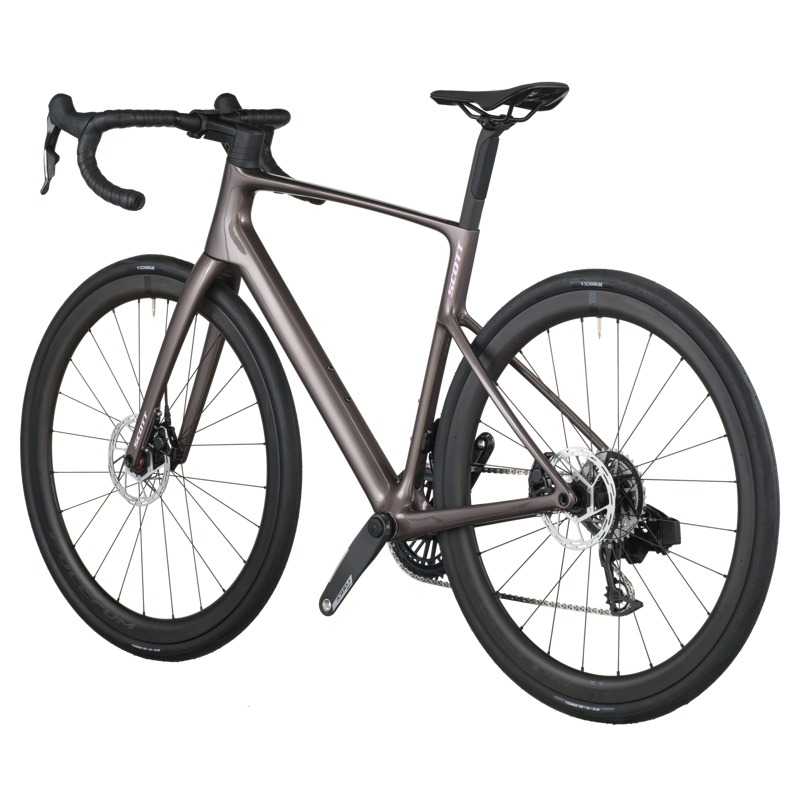 2026 Scott Addict 10 Carbon Road Bike - Plum Grey-2