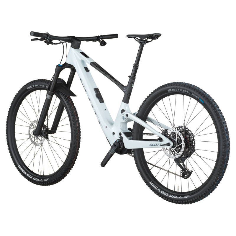 2026 Scott Lumen 910 Full Suspension E-MTB - Cumulus White-2