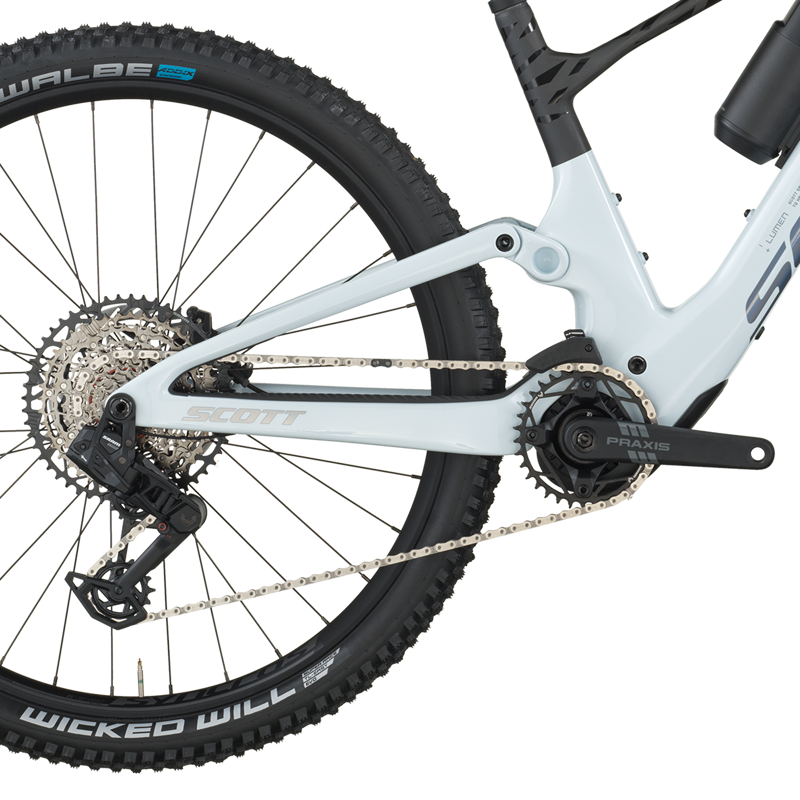2026 Scott Lumen 910 Full Suspension E-MTB - Cumulus White-3
