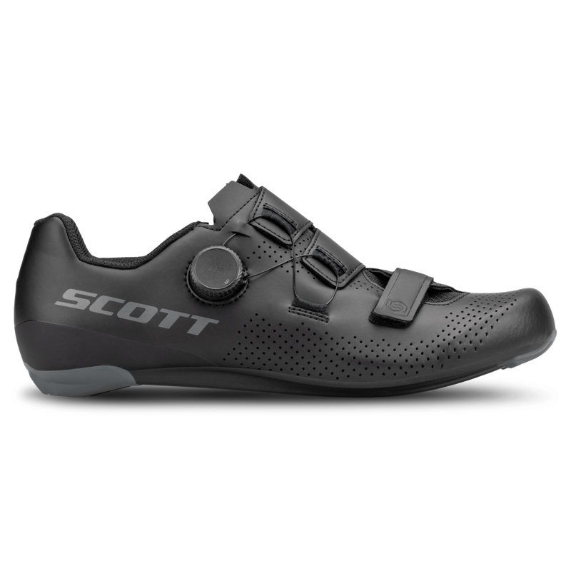 Scott Team Boa Road Cycling Shoe - Matt Black Dark Grey
