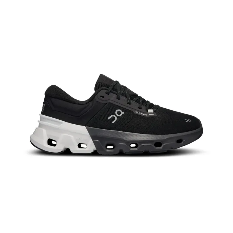 On Cloudflyer 5 Womens Road Running Shoe - Black White