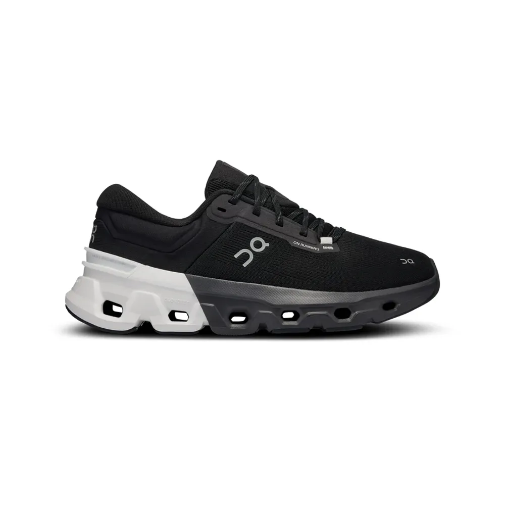 On Cloudflyer 5 Womens Road Running Shoe - Black White 7.5 UK