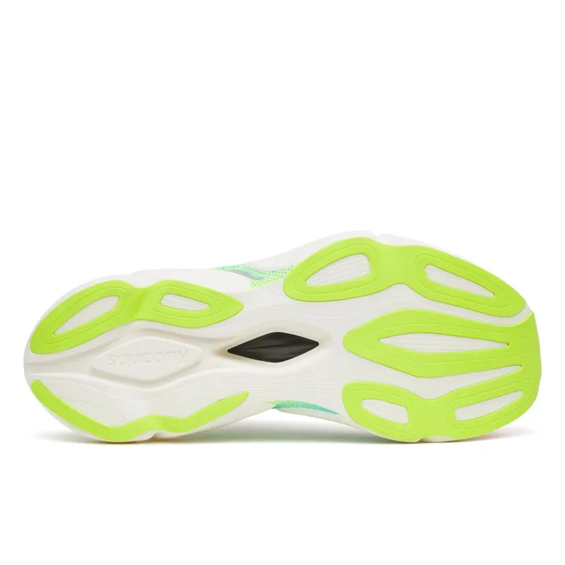 Saucony Endorphin Elite 3 Carbon Plated Road Running Shoes - White Multi-4