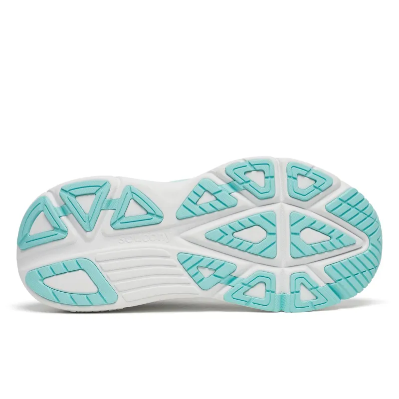 Saucony Guide 19 Womens Road Running Shoe - Navy Aqua-3