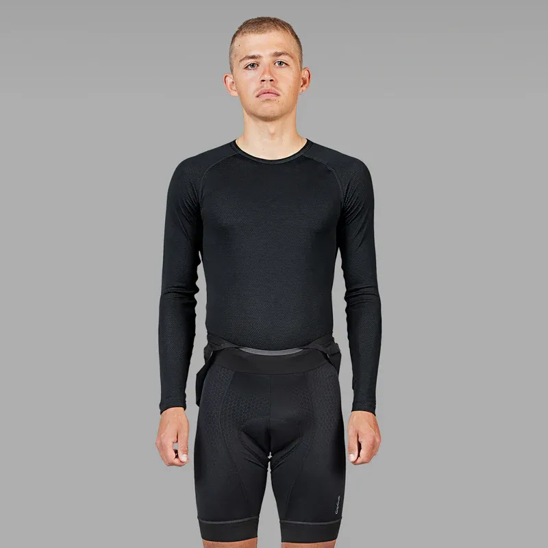 GripGrab Ride Thermal Long Sleeve Base Layer - Black-1
