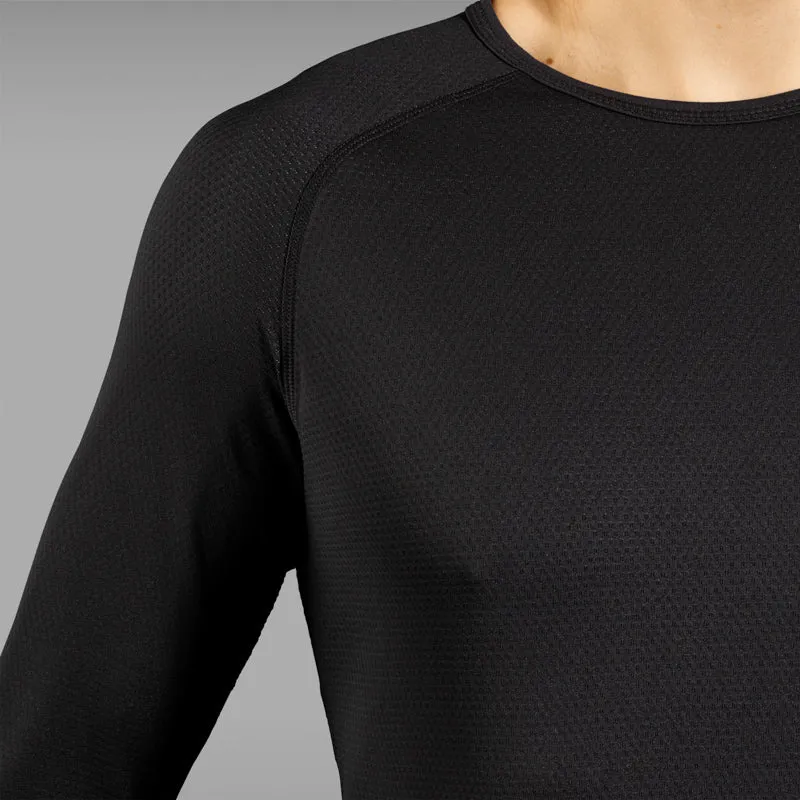 GripGrab Ride Thermal Long Sleeve Base Layer - Black-3