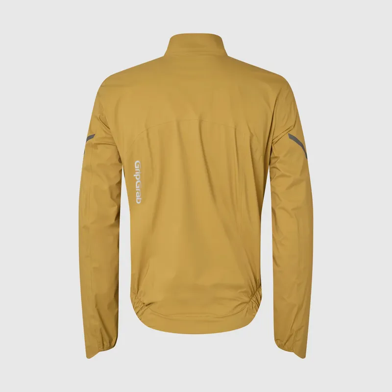 GripGrab PACR Waterproof Lightweight Jacket - Mustard Yellow - Medium-1