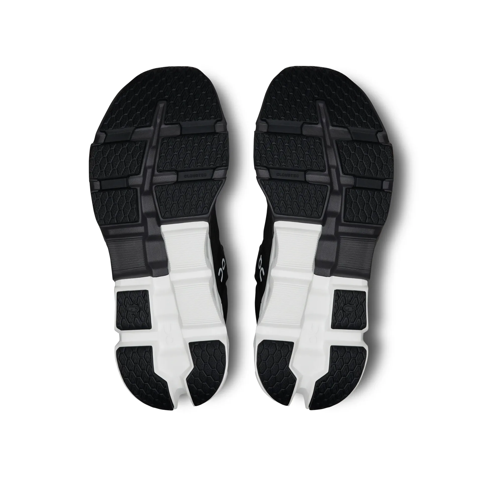 On Cloudflyer 5 Womens Road Running Shoe - Black White