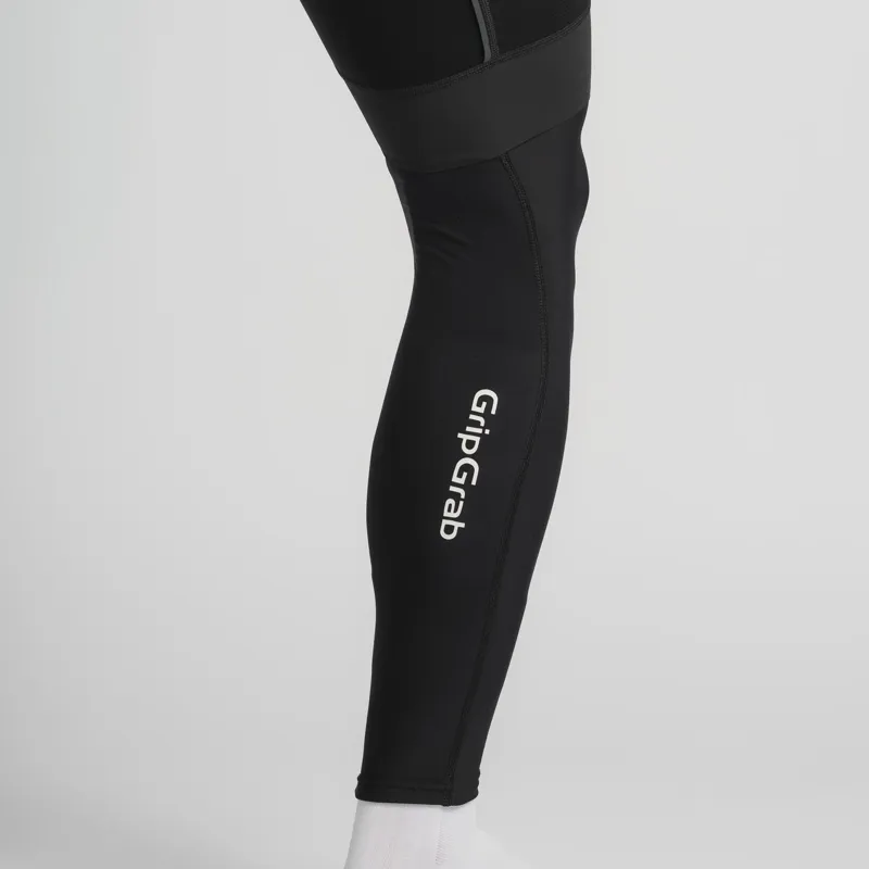 GripGrab Ride Thermal Leg Warmers - Black-1